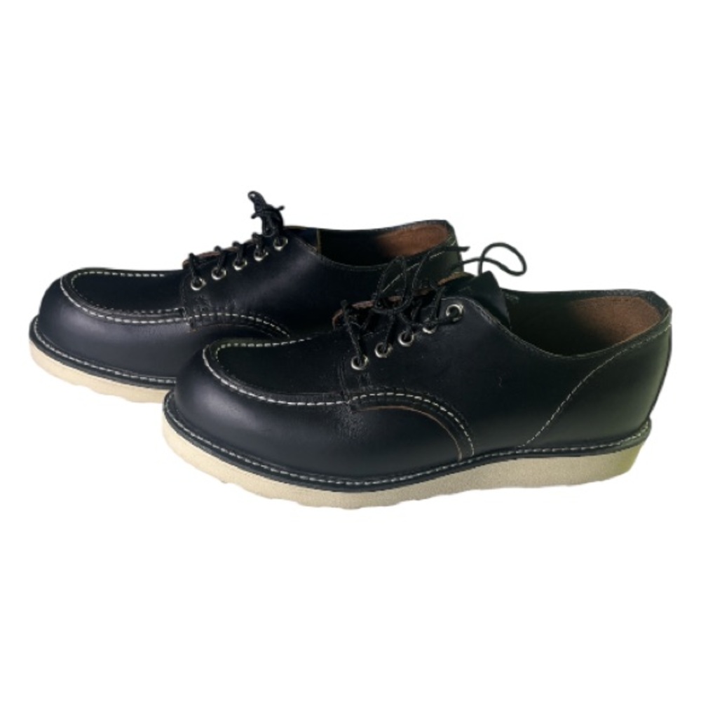Red Wing New Men's 10 Black Leather Oxford Lace UP Work Shoes